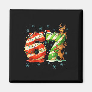 67 Christmas Meme 6 7 Numbers Six Seven Gen Z Alph Magnet