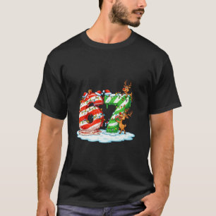 67 Christmas Meme 6 7 Numbers Six Seven Gen Z Alph T-Shirt