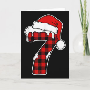 67 Christmas Pajama Shirt Six Seven Meme 7 Red Pla Card