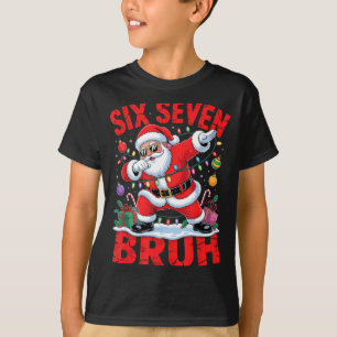 67 Christmas Shirt Santa Six Seven Bruh Men Women 