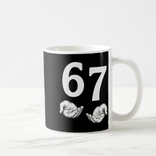 67 Christmas Six Seven 6 7 Meme Gen Alpha Slang 6  Coffee Mug