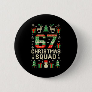 67 Christmas Squad Brainrot Meme Ugly Xmas Six Sev 6 Cm Round Badge