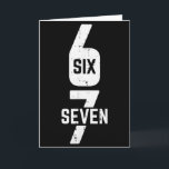 67 Costume Six Seven Meme Number 6 7 On It Men Wom Card<br><div class="desc">67 Costume Six Seven Meme Number 6 7 On It Men Women Kids</div>