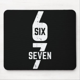 67 Costume Six Seven Meme Number 6 7 On It Men Wom Mouse Pad