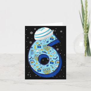 67 Couple Hanukkah Matching Six Seven Meme Jewish  Card