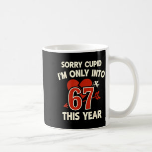 67 Cupid Valentine Meme, Funny Anti-valentine Grap Coffee Mug