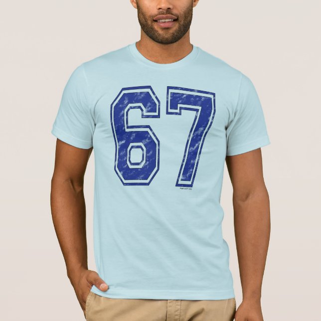 67 Custom Jersey T-Shirt (Front)