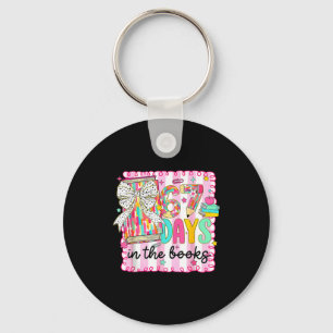 67 Days In The Books Reading Teacher 67th Day Of S Key Ring