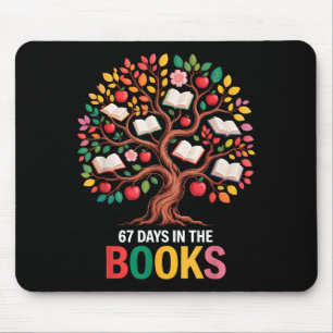 67 Days In The Books Reading Teacher 67th Day Of S Mouse Pad