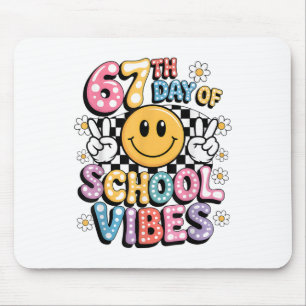 67 Days Of School Meme 100th Day Of School Vibes S Mouse Pad