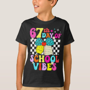 67 Days Of School Meme 100th Day Of School Vibes S T-Shirt