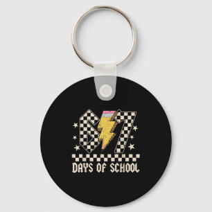 67 Days Of School Meme Slang Abcd Rock Boys Girls Key Ring