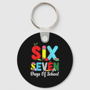 67 Days Of School Shirt Teacher Kids Funny 67 Meme Key Ring