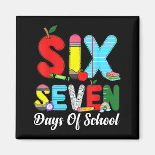 67 Days Of School Shirt Teacher Kids Funny 67 Meme Magnet