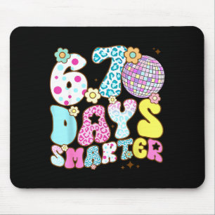 67 Days Smarter 67 Days School Teacher Students Me Mouse Pad