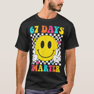 67 Days Smarter Funny Six Seven 6 7 Meme Gen Alpha T-Shirt