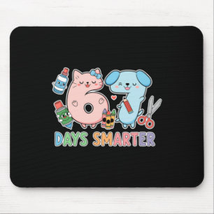 67 Days Smarter Kawaii Back To School Cute Clroom Mouse Pad