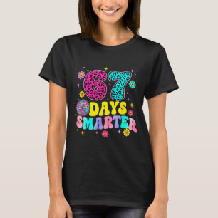 67 Days Smarter School Funny 67 Teachers Students T-Shirt