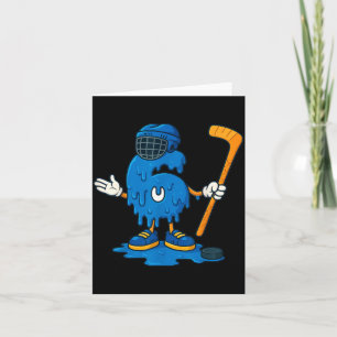 67 Drip Ice Cream Hockey Player  Card