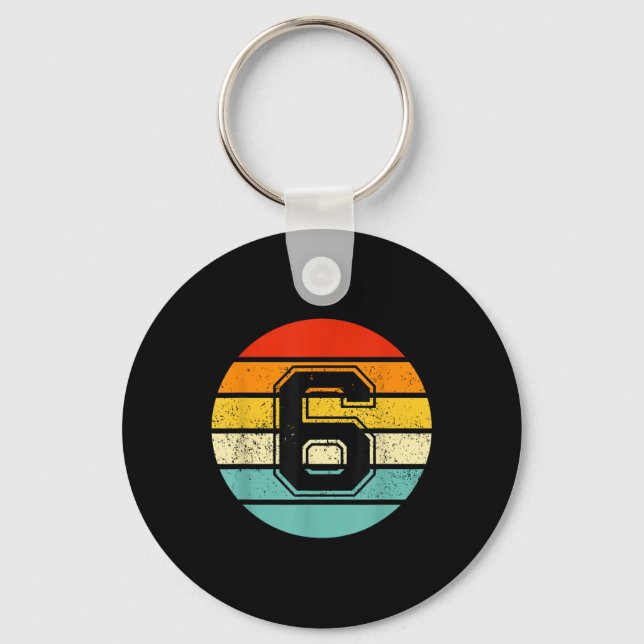 67 Drip Meme Funny 6 7 Costume Couple Retro _1  Key Ring (Front)
