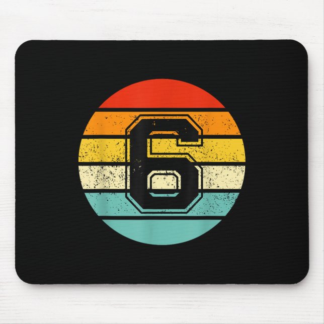 67 Drip Meme Funny 6 7 Costume Couple Retro _1  Mouse Pad (Front)