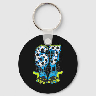 67 Drip Soccer Gen Alpha Slang Six Seven Meme  Key Ring