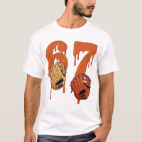 67 Dripping Ice Cream Number Baseball Glove Meme