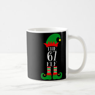 67 Elf Christmas Costume Pajama 67 Meme Gen Alpha Coffee Mug