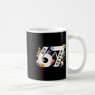 67 Floral Flower Gen 67th Birthday Number 67 Coffee Mug