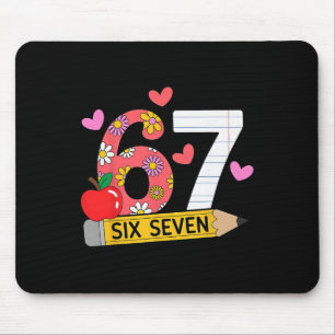 67 For Teachers 67 Teacher Six Seven  Mouse Pad