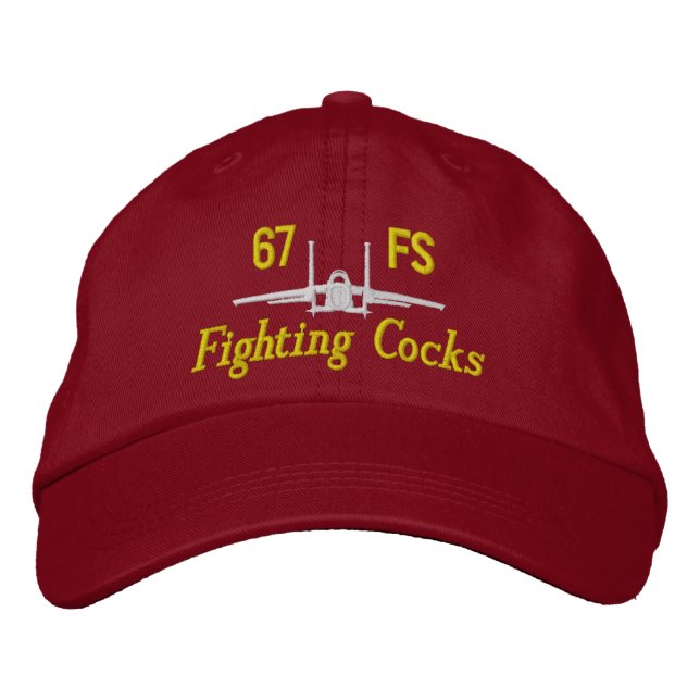 67 FS F-15 Golf Hat (Front)