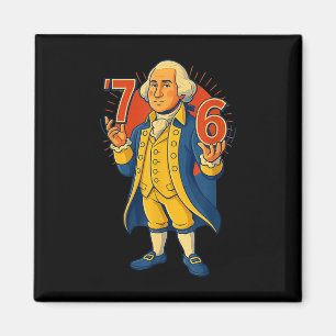 67 Funny George Washington Meme Six Seven Gen Alph Magnet