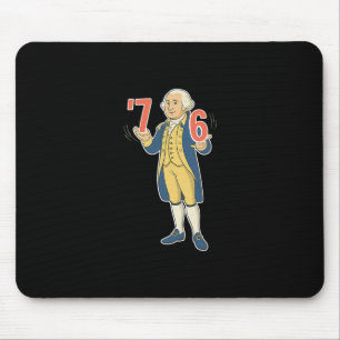 67 Funny George Washington Meme Six Seven Gen Alph Mouse Pad