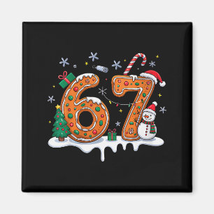 67 Funny Gingerbread Christmas Cookie Men Women 67 Magnet