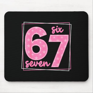 67 Funny Number 67 Birthday Meme  Mouse Pad