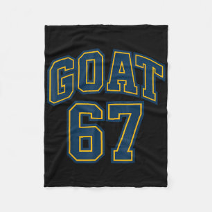 67 Funny Six Seven Gen Alpha Z Meme Rizz Funny Goa Fleece Blanket