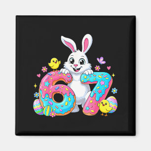 67 Funny Six Seven Gen Meme Cute Rabbit Bunny East Magnet