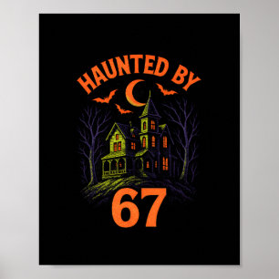 67 Halloween Costume Brainrot Teacher 6-7 Meme Six Poster