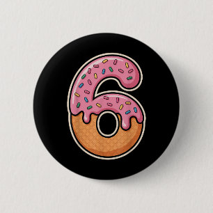 67 Halloween Costume Duo Matching Number 6 And 7 I Cm Round Badge