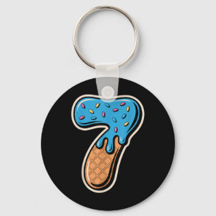 67 Halloween Costume Duo Matching Number 6 And 7 I Key Ring