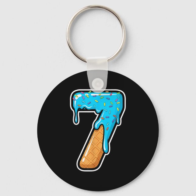67 Halloween Costume Duo Matching Number 6 And 7 O Key Ring (Front)