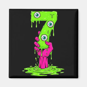 67 Halloween Costume Funny Number 7 Seven Meme For Magnet
