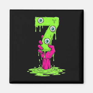 67 Halloween Costume Funny Number 7 Seven Meme For Magnet