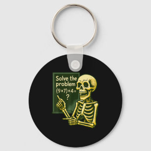 67 Halloween Math Funny Six Seven Meme Brainrot Sk Key Ring