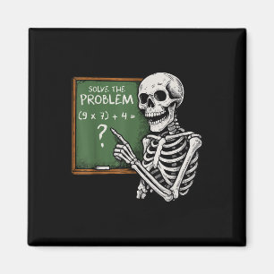 67 Halloween Math Funny Six Seven Meme Brainrot Sk Magnet