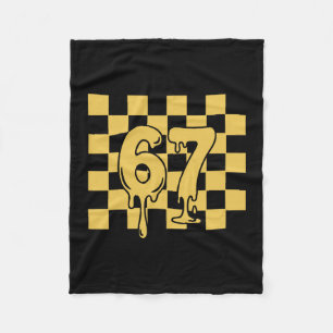 67 Halloween Meme Fleece Blanket