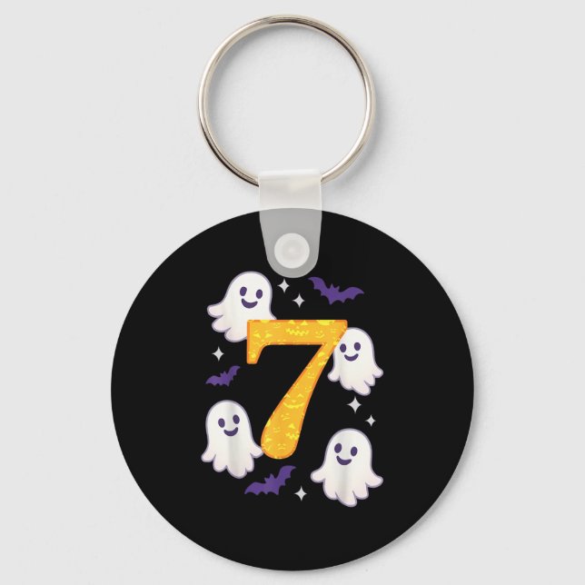 67 Halloween Meme Funny Six Seven Halloween Costum Key Ring (Front)