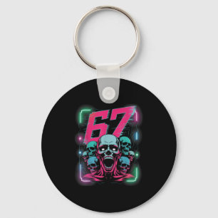 67 Halloween Scp Horror Face Scary Costume Shirt H Key Ring