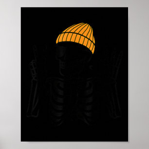 67 Halloween Skeleton Peace Sign Funny Meme Six Se