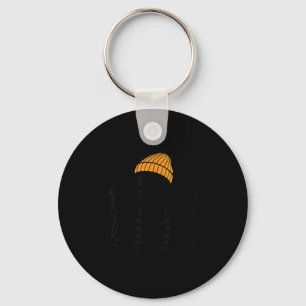 67 Halloween Skeleton Peace Sign Funny Meme Six Se Key Ring